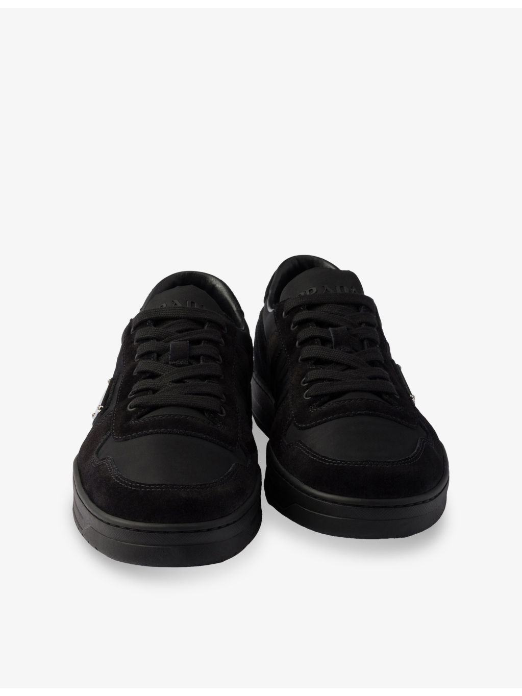 Downtown Re Nylon And Suede Trainers - 6
