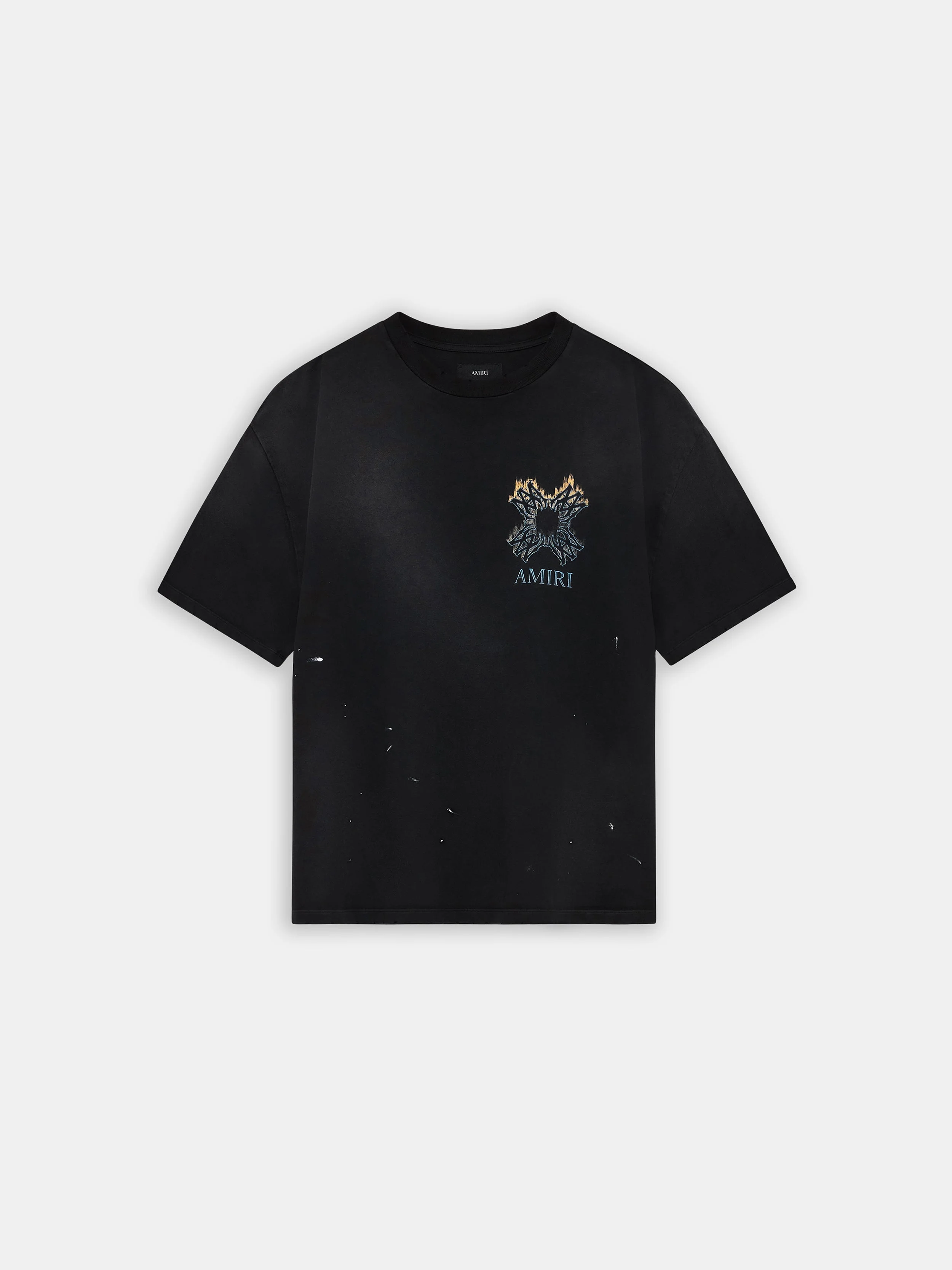 MA QUAD FLAMES OVERSIZED TEE - 1