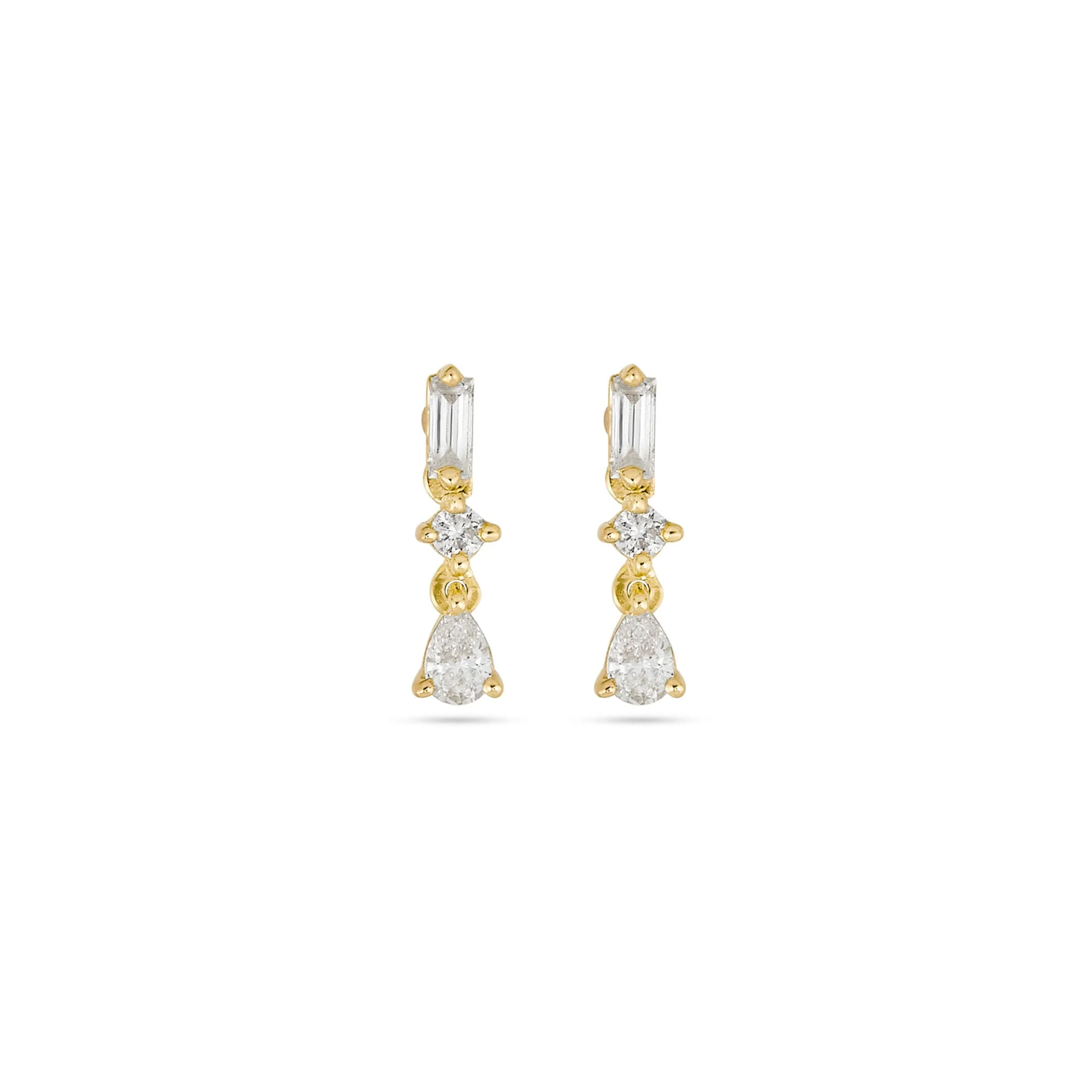 LAB-Created Awards Earrings - 1