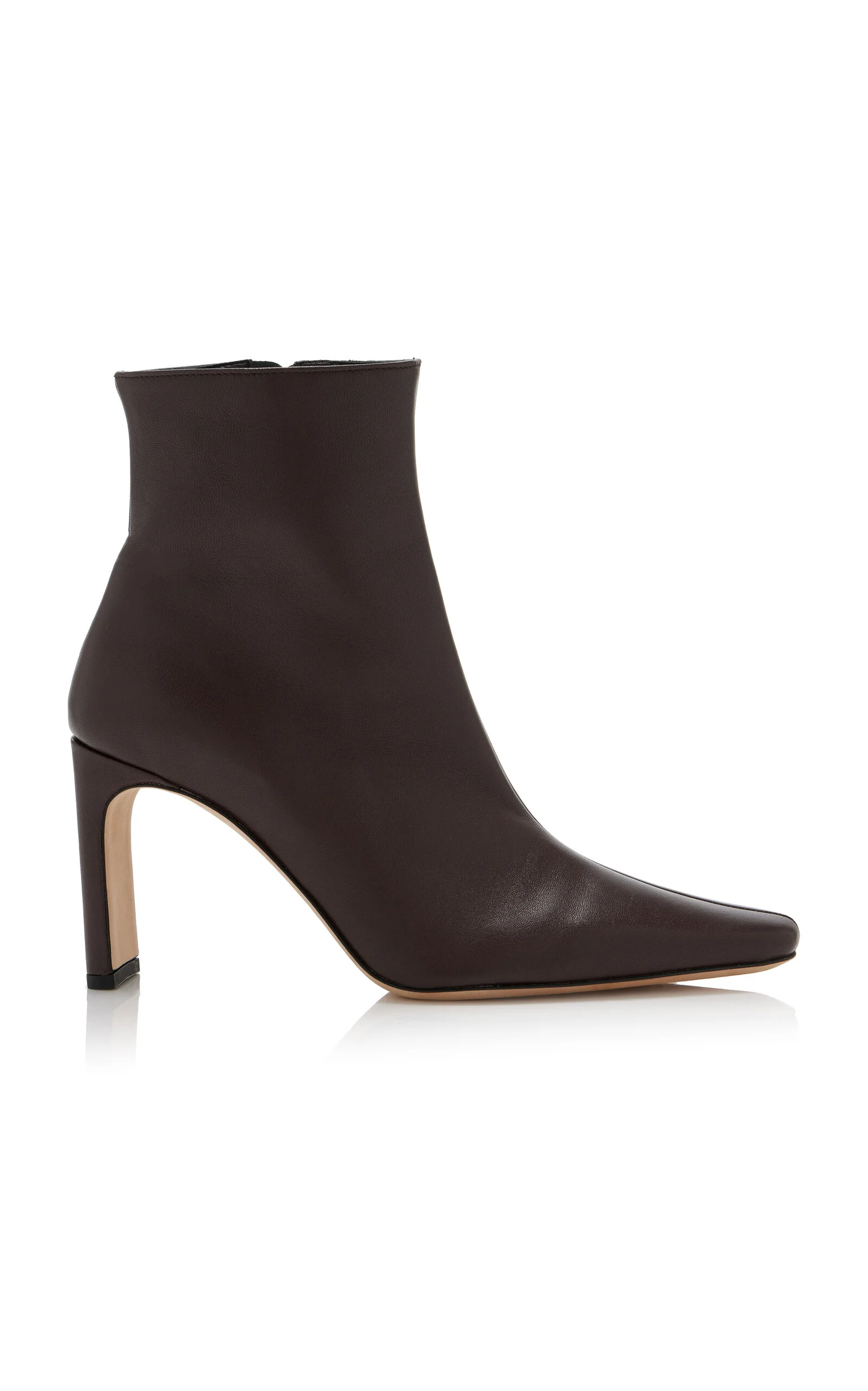 Wally Leather Ankle Boots brown - 1