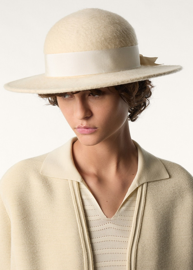 Loro Piana Blanca Hat outlook