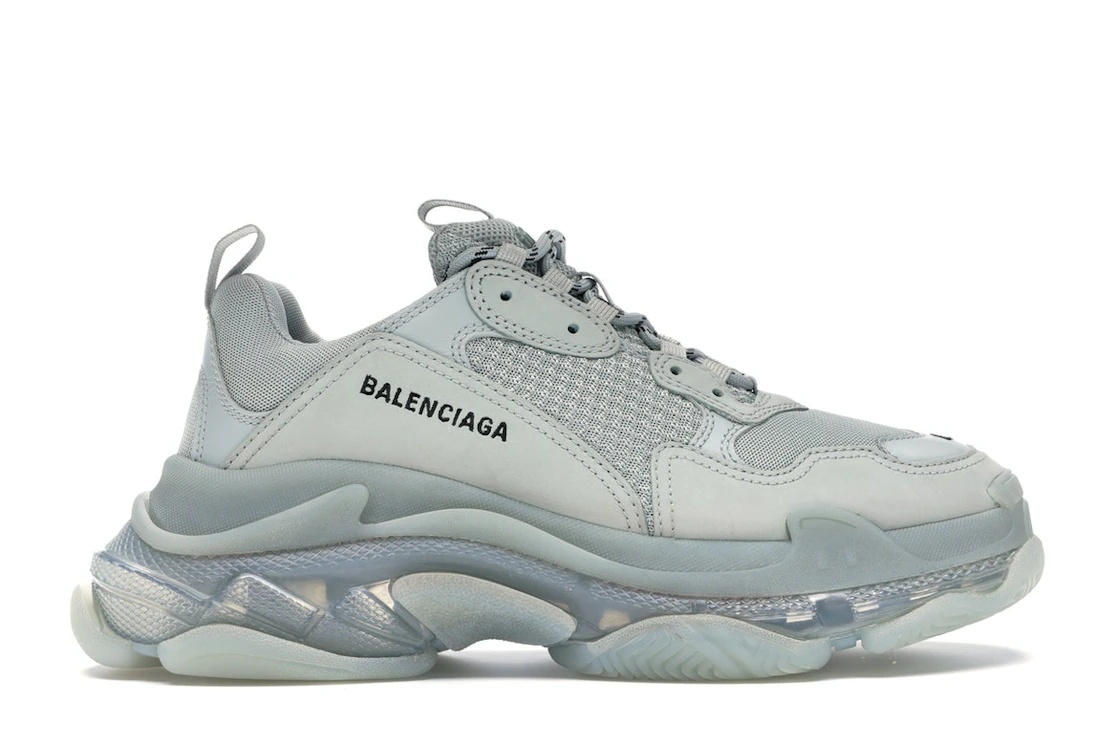 Balenciaga Triple S Clear Sole Grey - 1