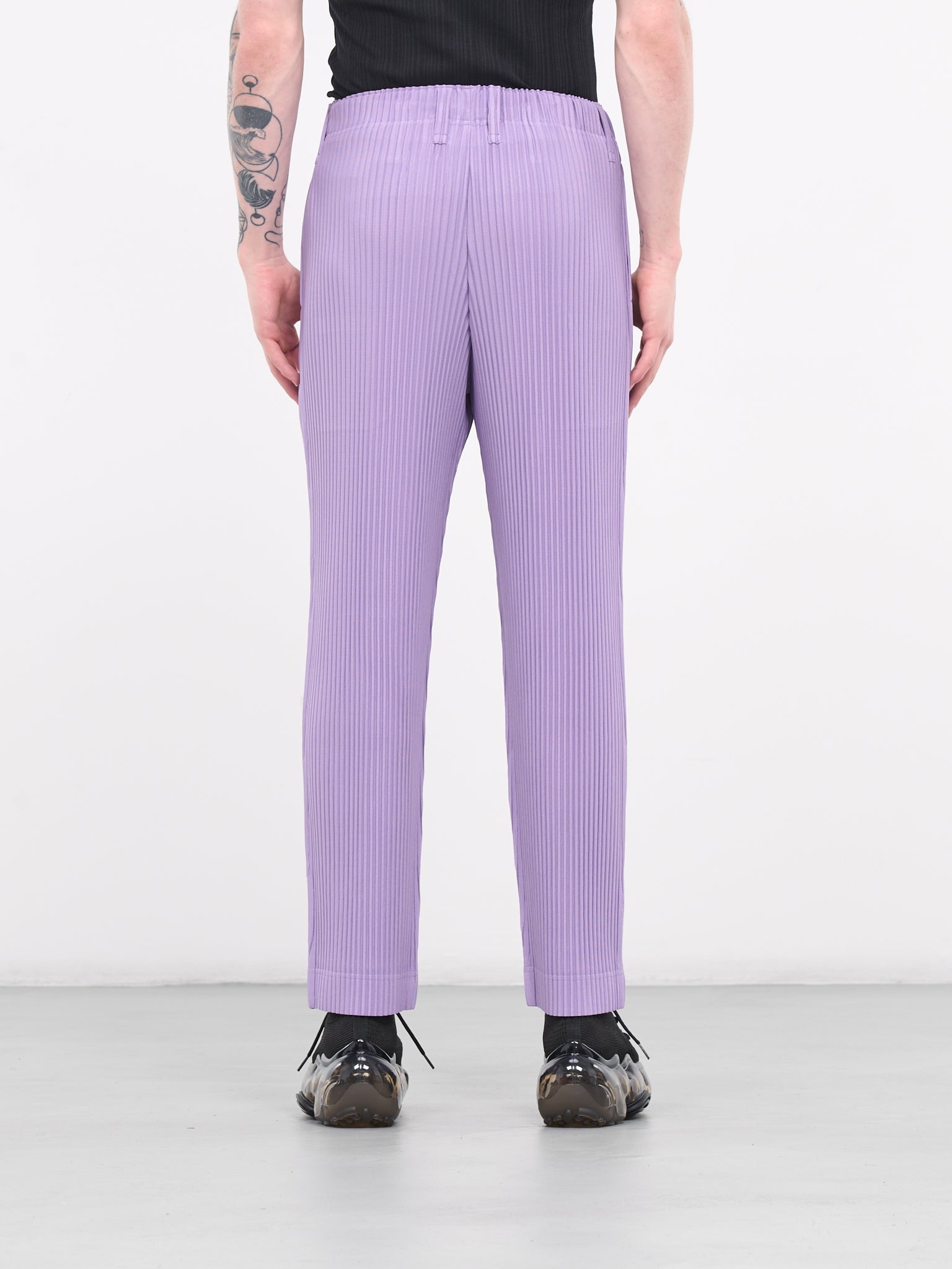 Color Pleats Trousers - 3