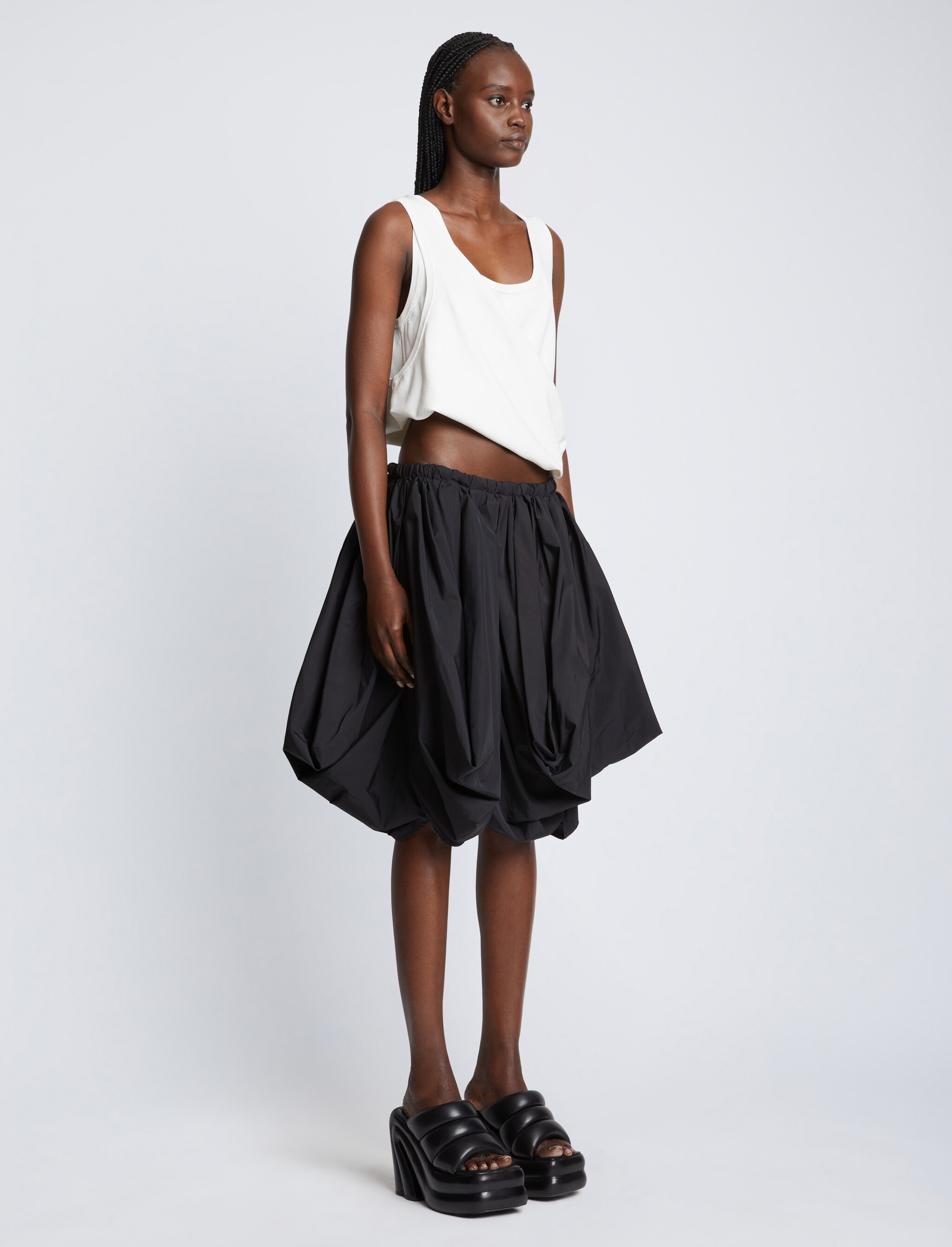 Matte Viscose Knit Tank Top - 4