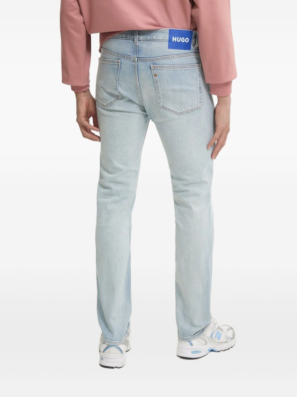 light-wash jeans - 2