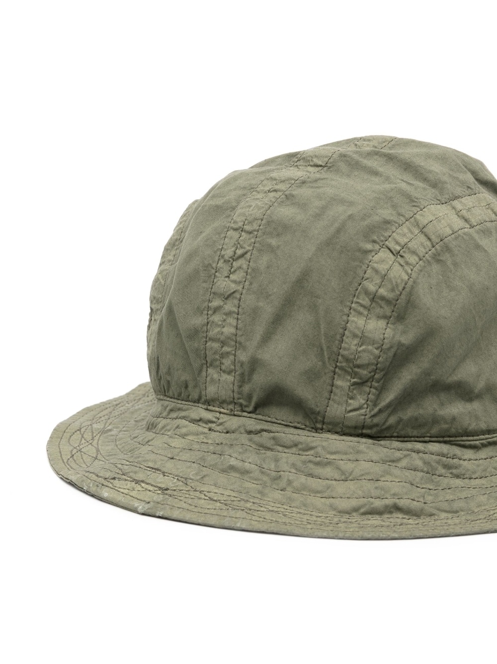 logo-embroidered cotton bucket hat - 2