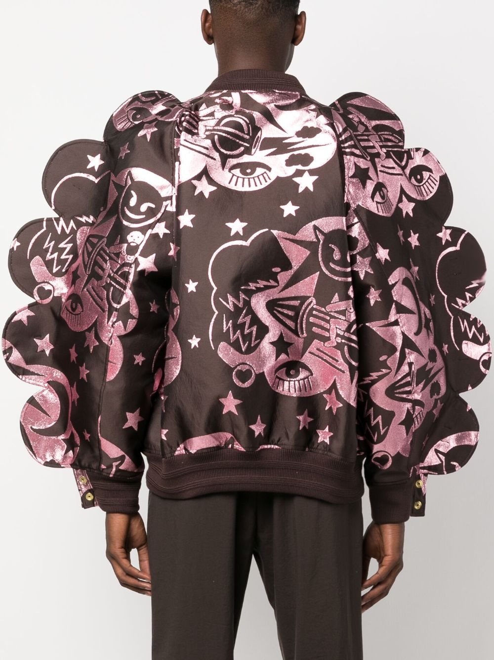 Wings oversized bomber jacket - 4