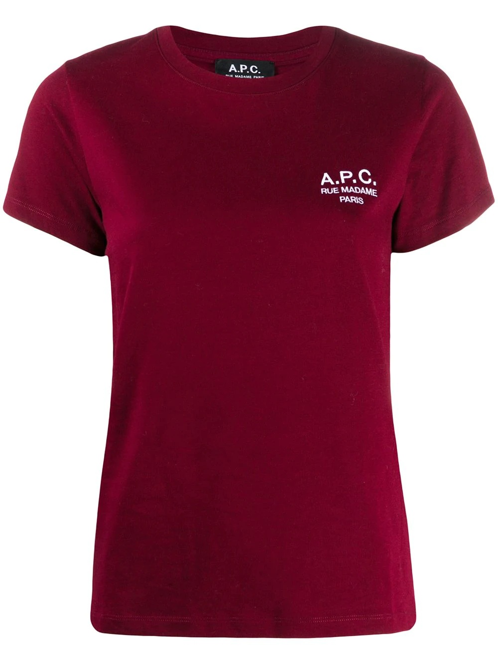 embroidered logo T-shirt - 1