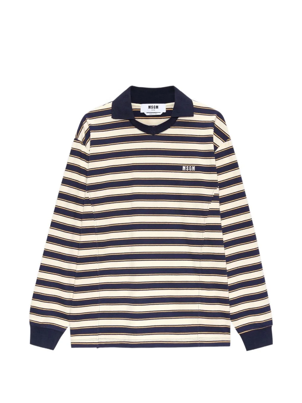 striped long-sleeve T-shirt - 1