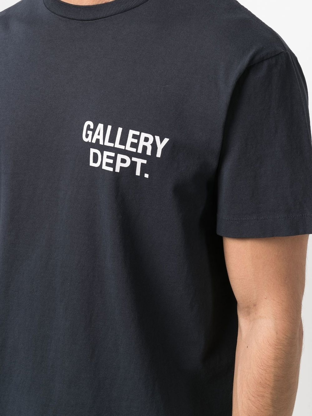 logo-print T-shirt - 6