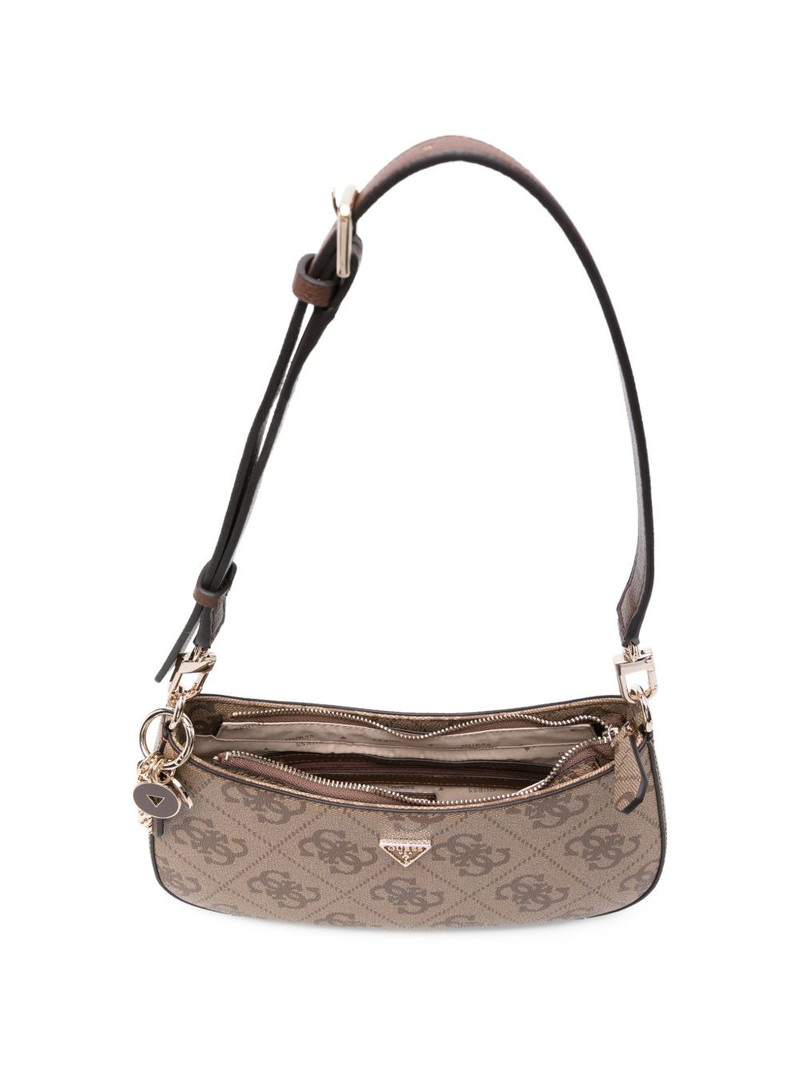 monogram charm shoulder bag 4