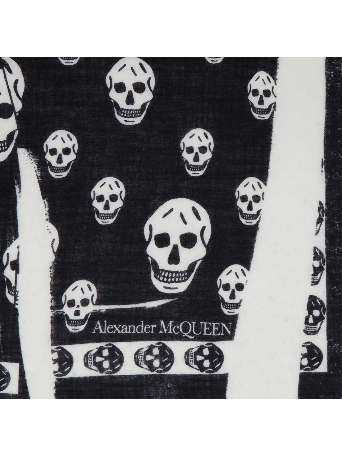 ★関税込★Alexander mcqueen★SLASHED SKULL SCARF★ Alexander McQueen SLASHED SKULL SCARF | cruisefashion