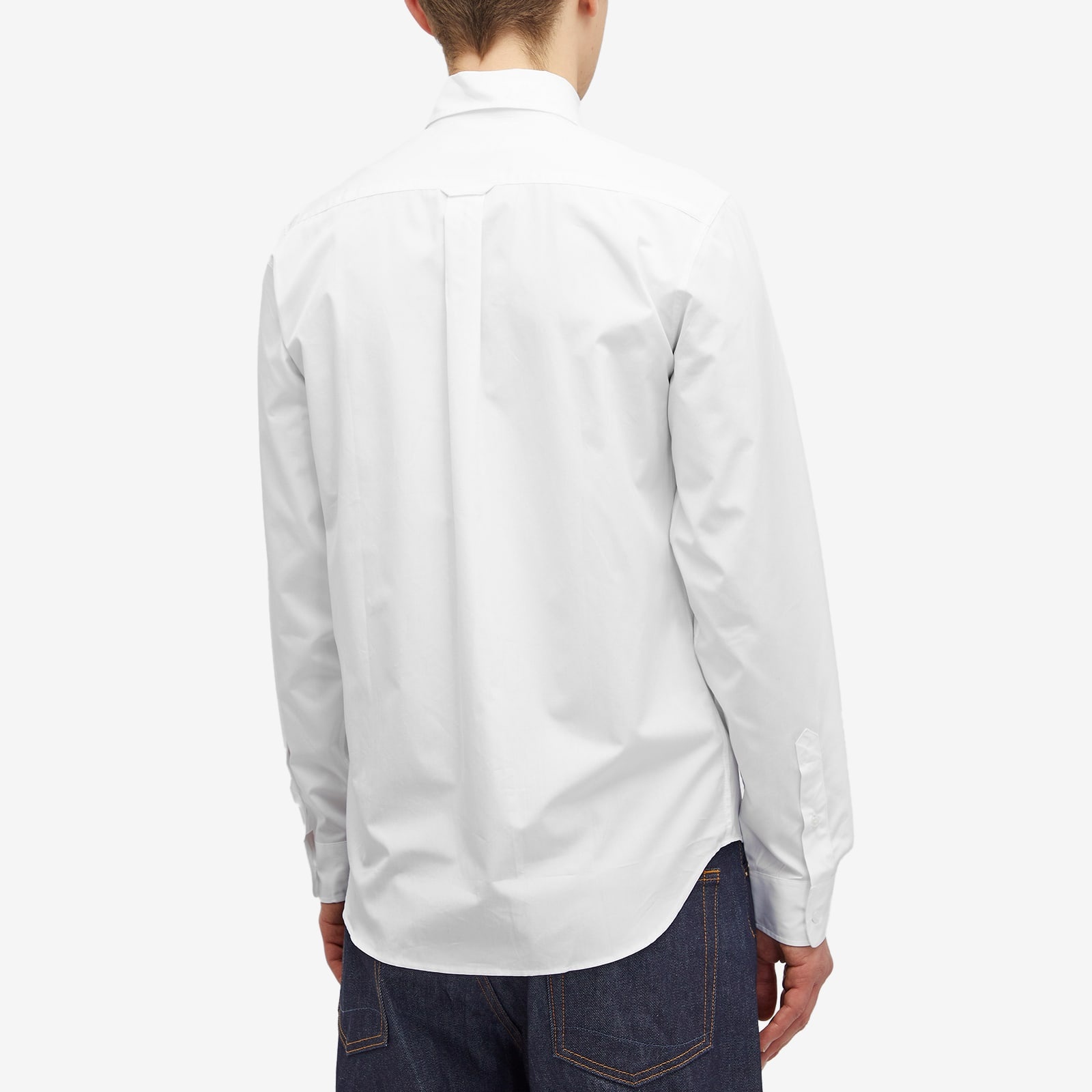 Maison Kitsune Fox Head Patch Classic Shirt - 3