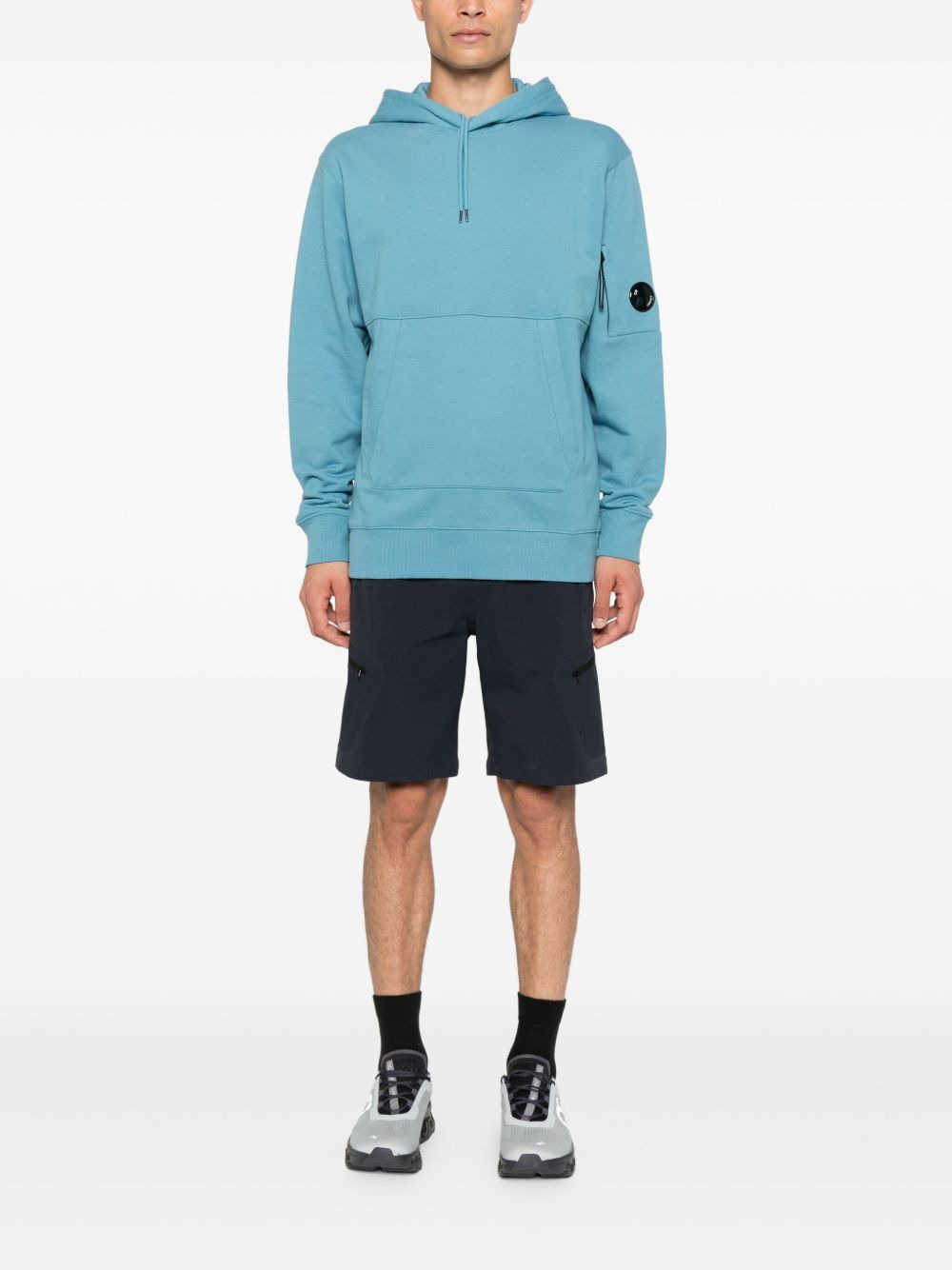 logo-print hoodie - 2