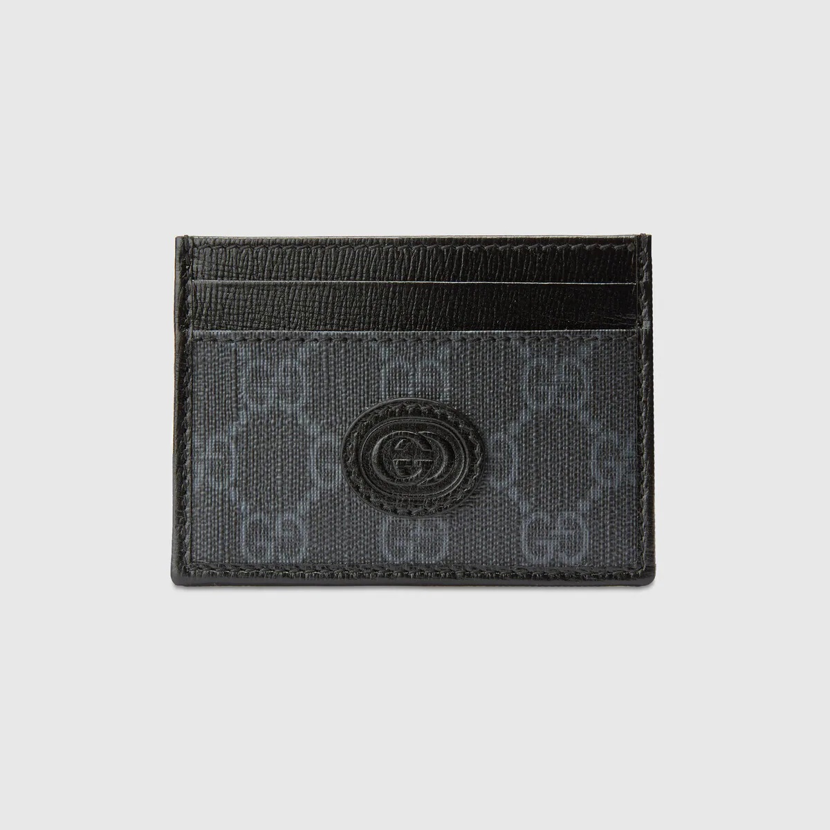 Card case with Interlocking G - 1