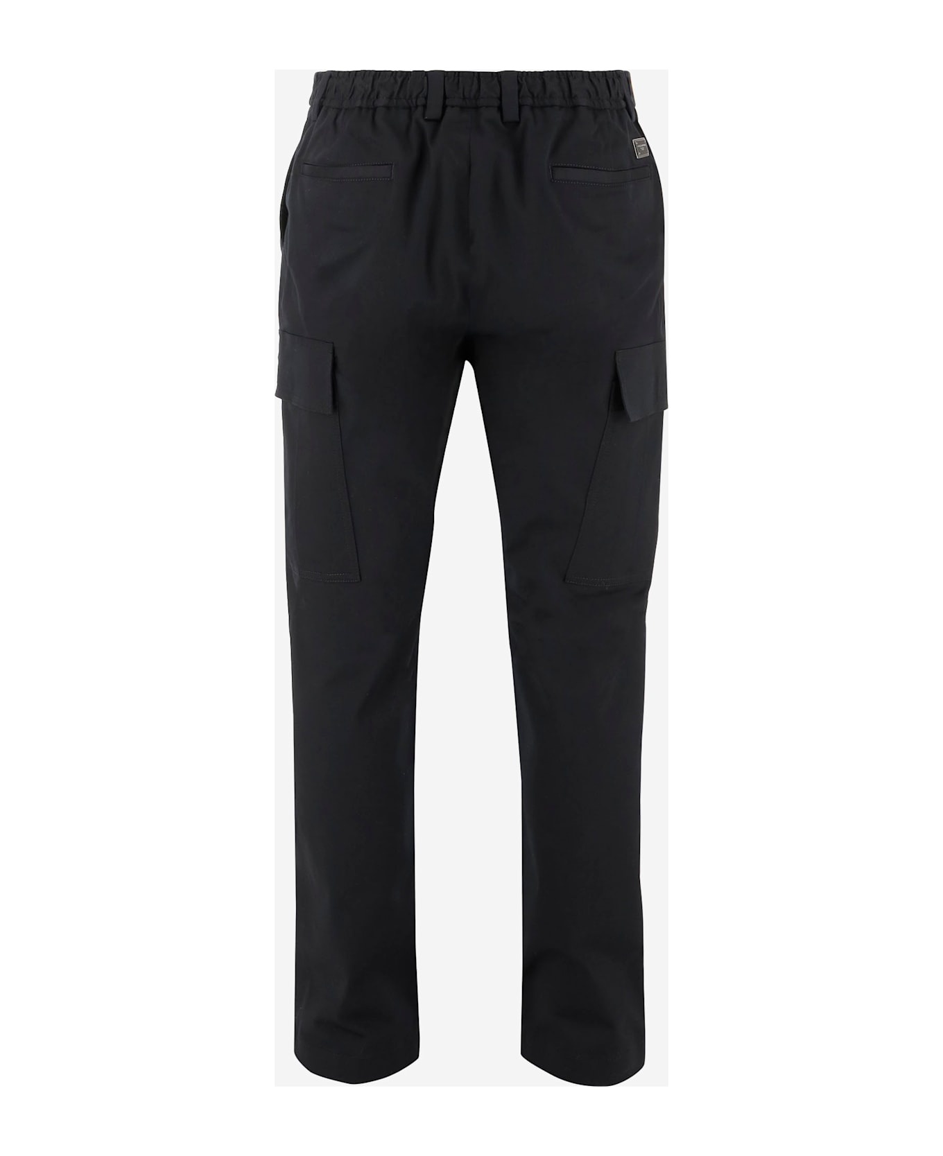 Stretch Cotton Cargo Pants - 2