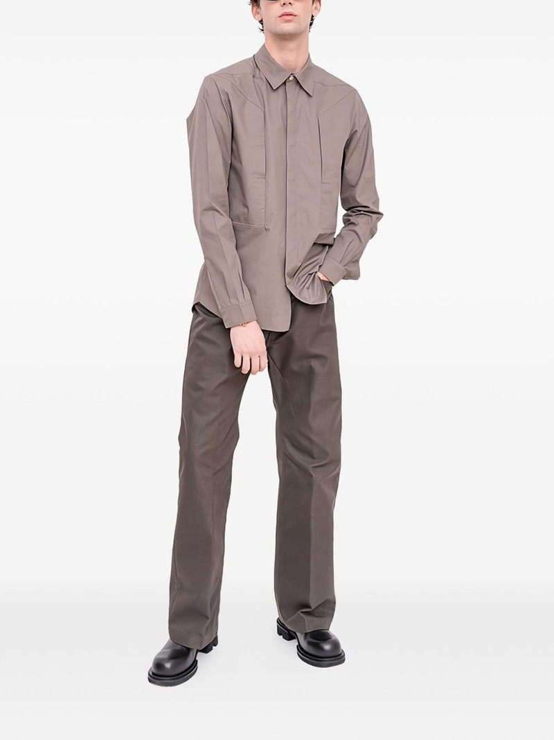 Rick Owens long-sleeve shirt outlook