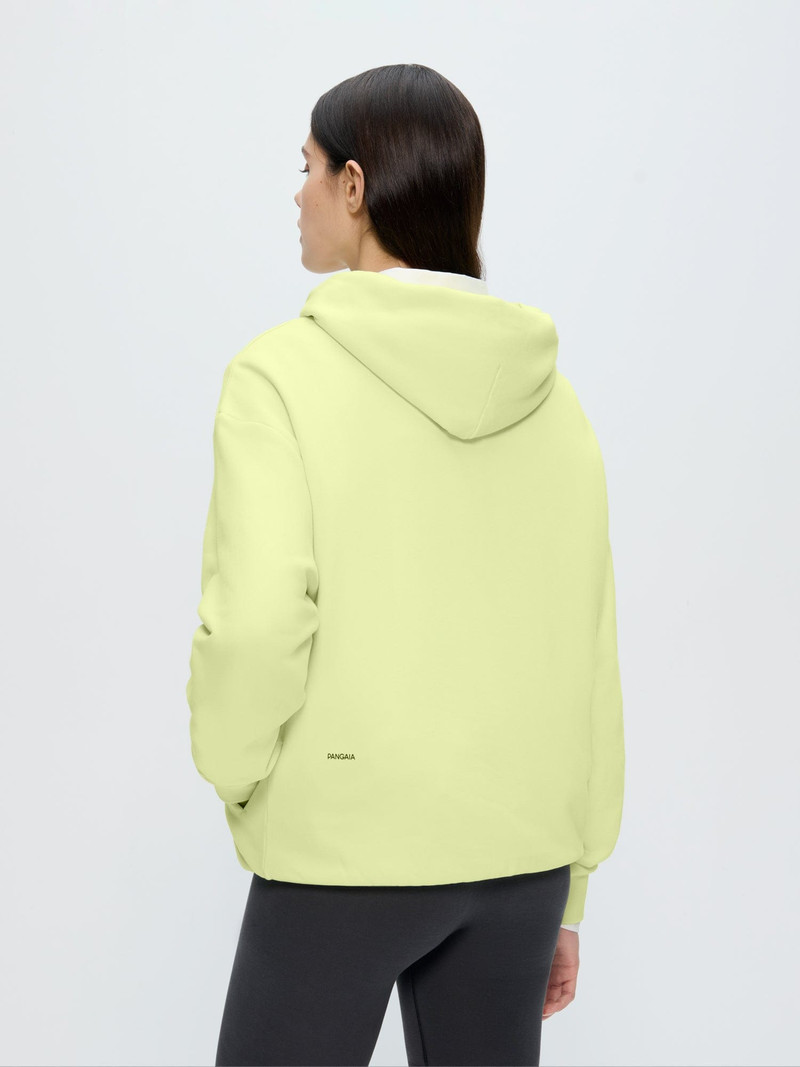 Womens 365 Midweight Hoodie - Soft Lime 5