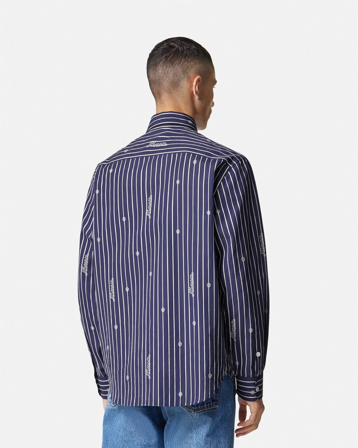 Versace Nautical Stripe Shirt - 5