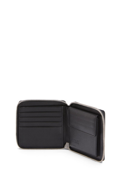 Loewe Puzzle square zip wallet in classic calfskin outlook