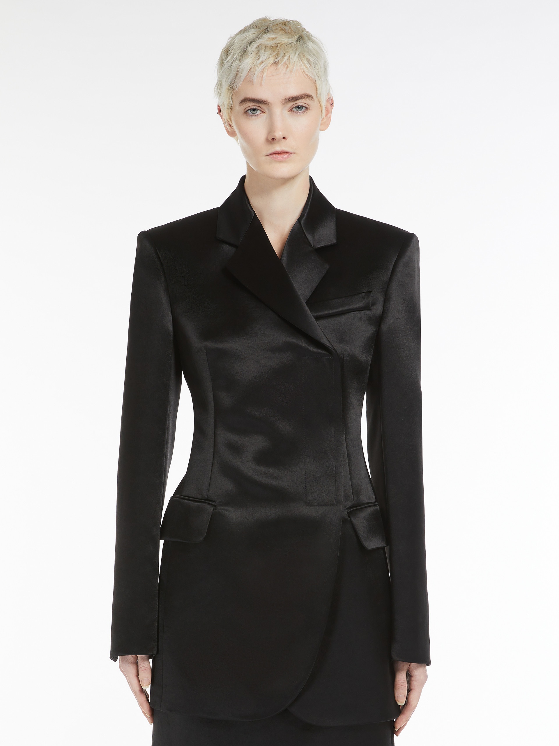 GLOBALE Slim-fit tailored blazer - 3