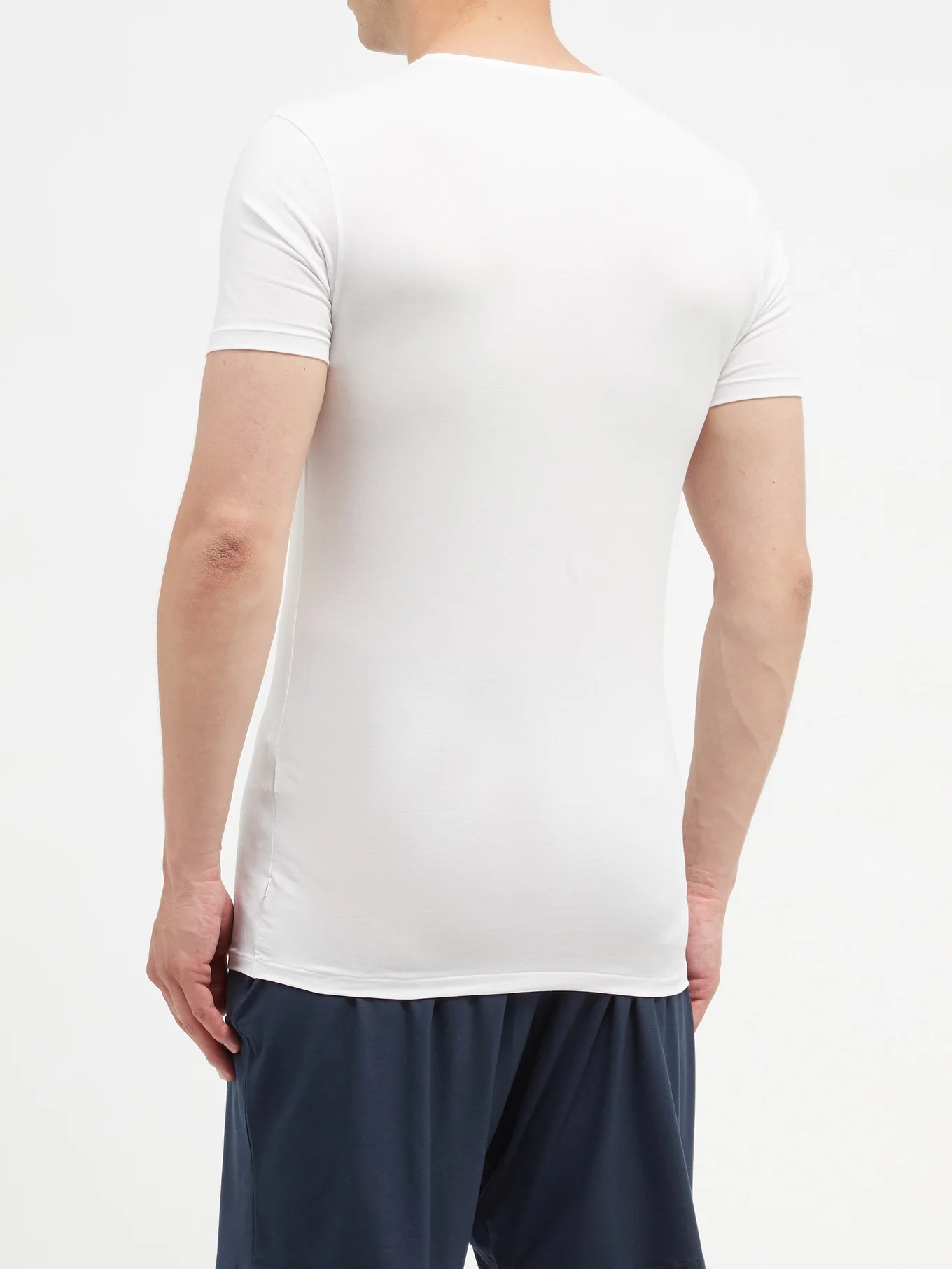 Jack pima-cotton crew-neck T-shirt - 5