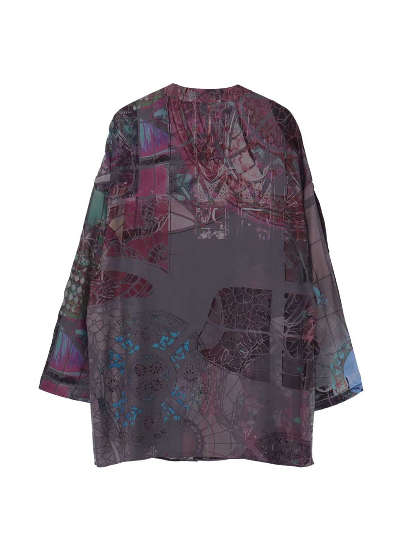 Yohji Yamamoto printed shirt outlook