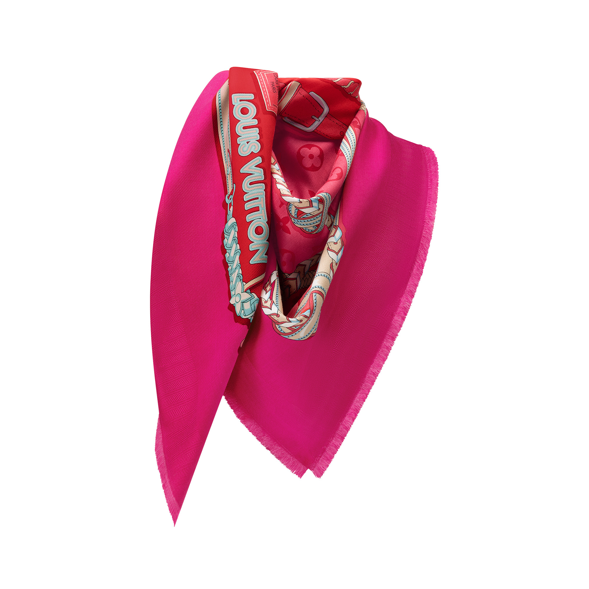 Mix & Straps Shawl - 2