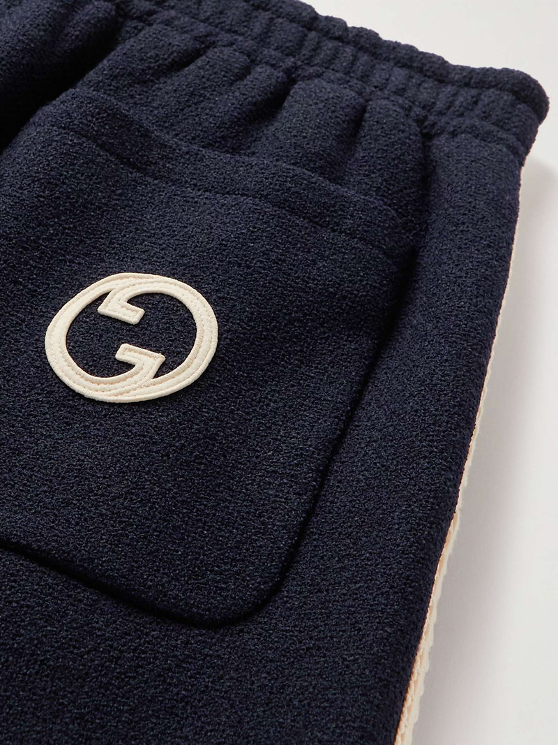 Straight-Leg Wool-Blend Terry Shorts 5