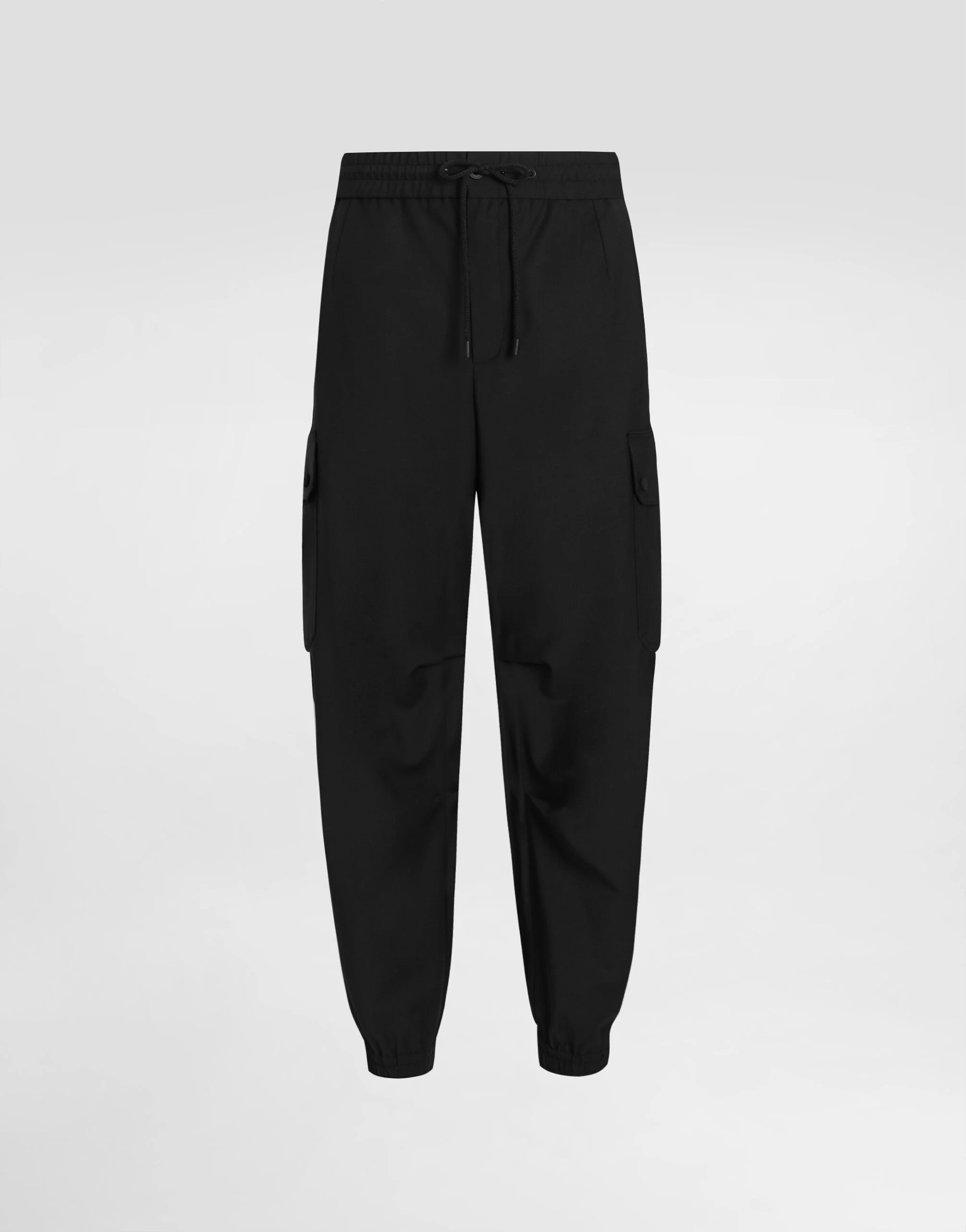 Wool blend jogging trousers - 1