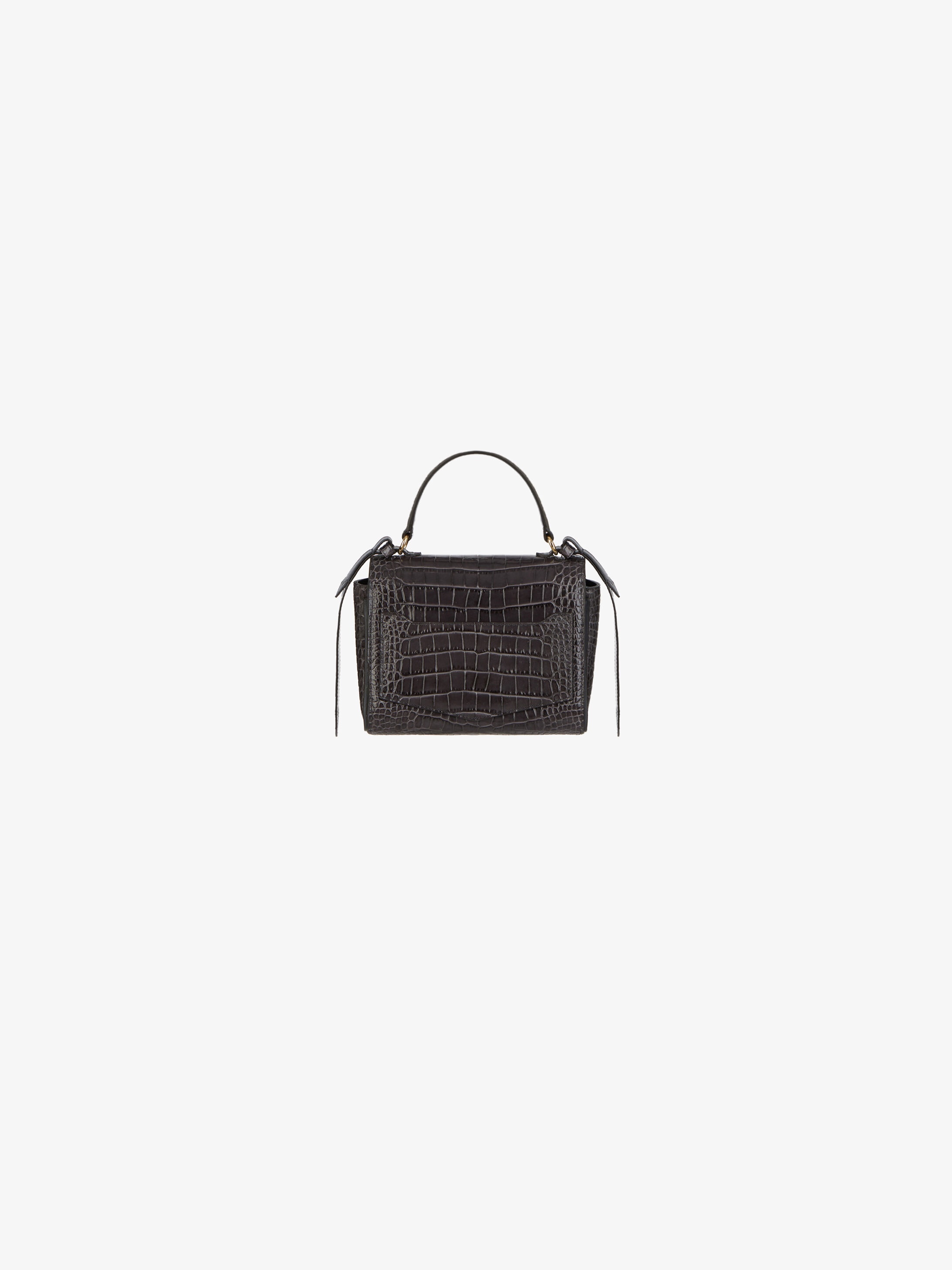 Mini Eden bag in crocodile-effect leather - 5