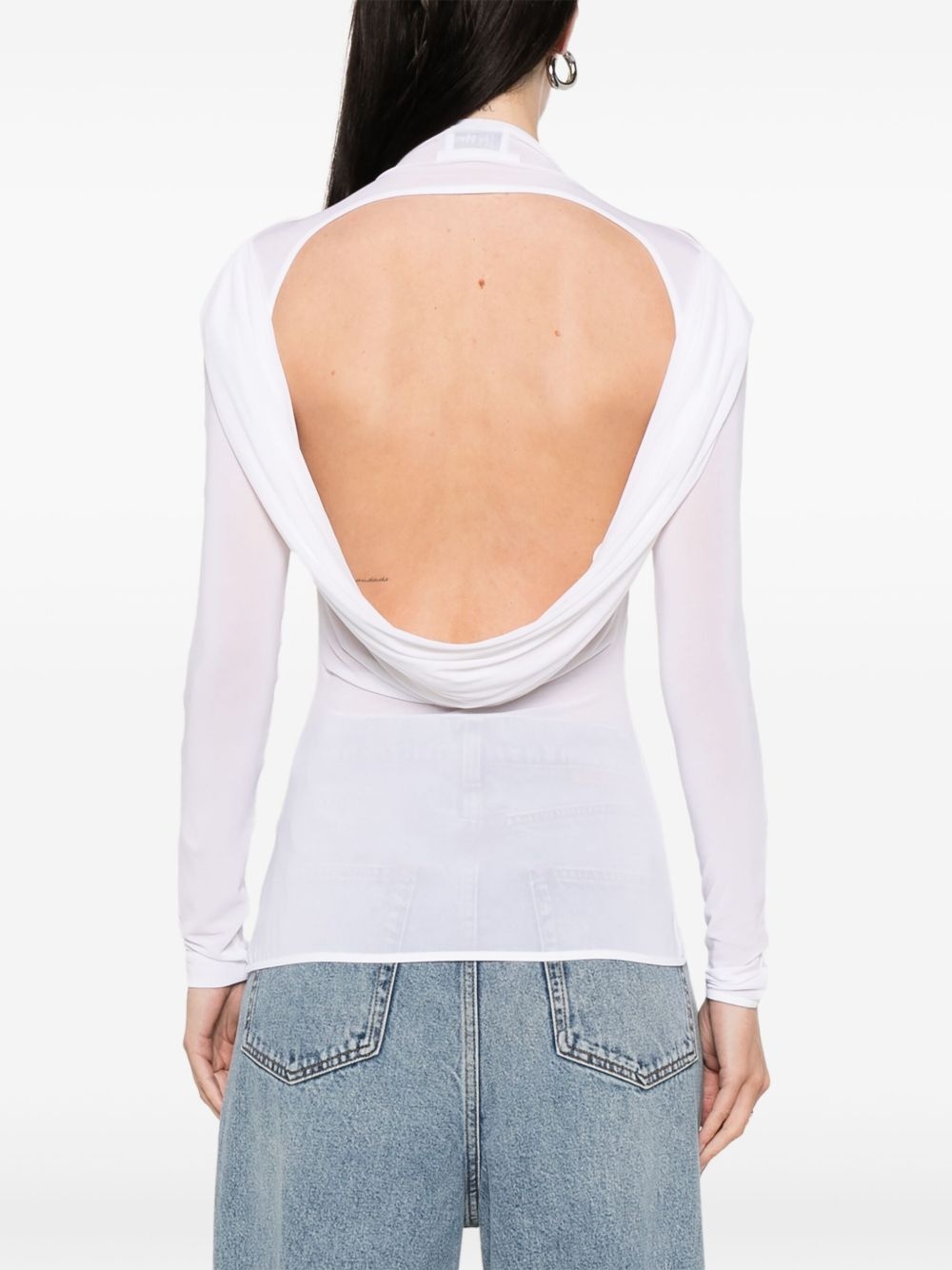 conical  long-sleeve top - 4