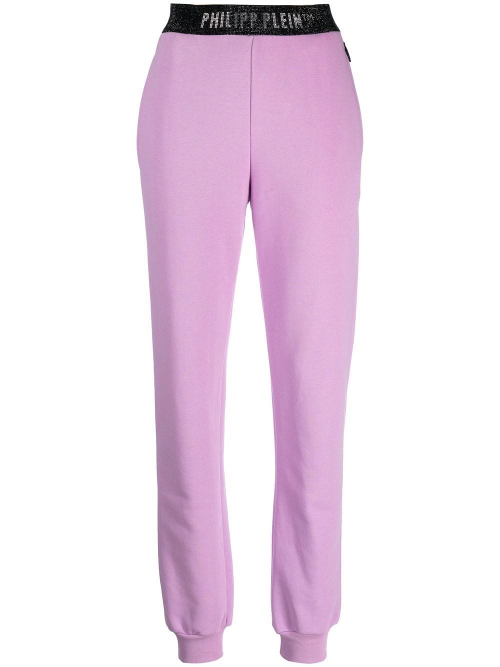 logo-waistband track trousers - 1