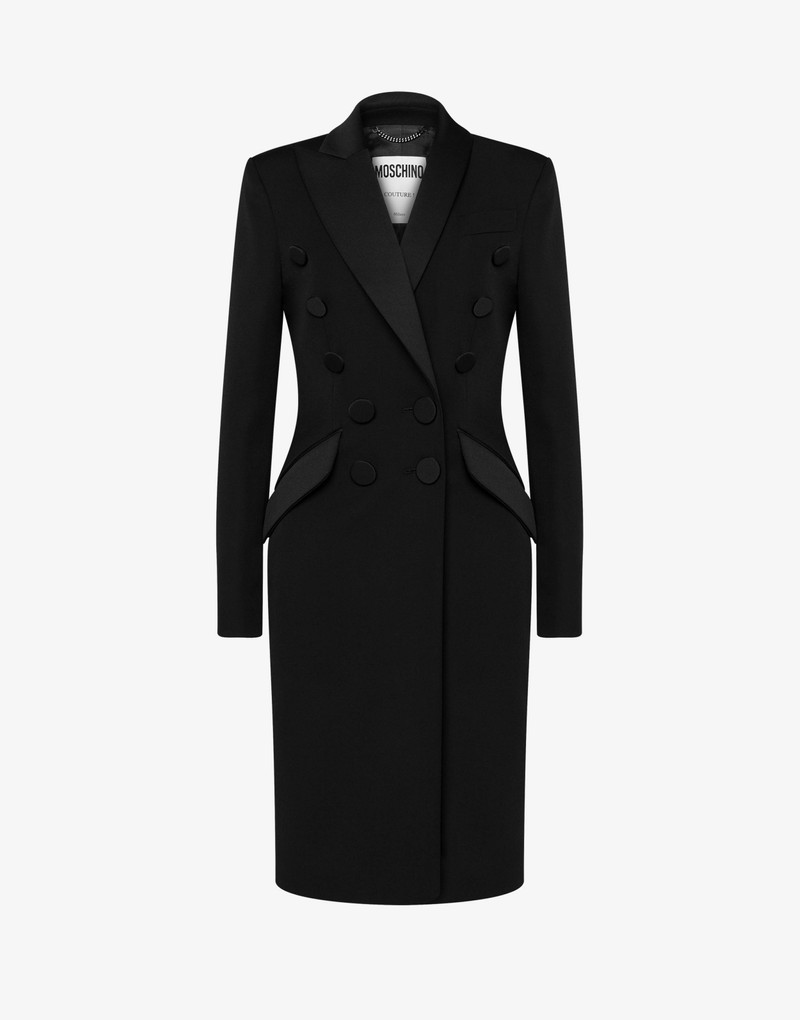 WOOL DOUBLE BREASTED COAT 1