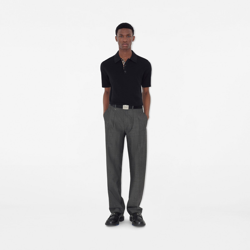 Burberry Wool Polo Shirt outlook