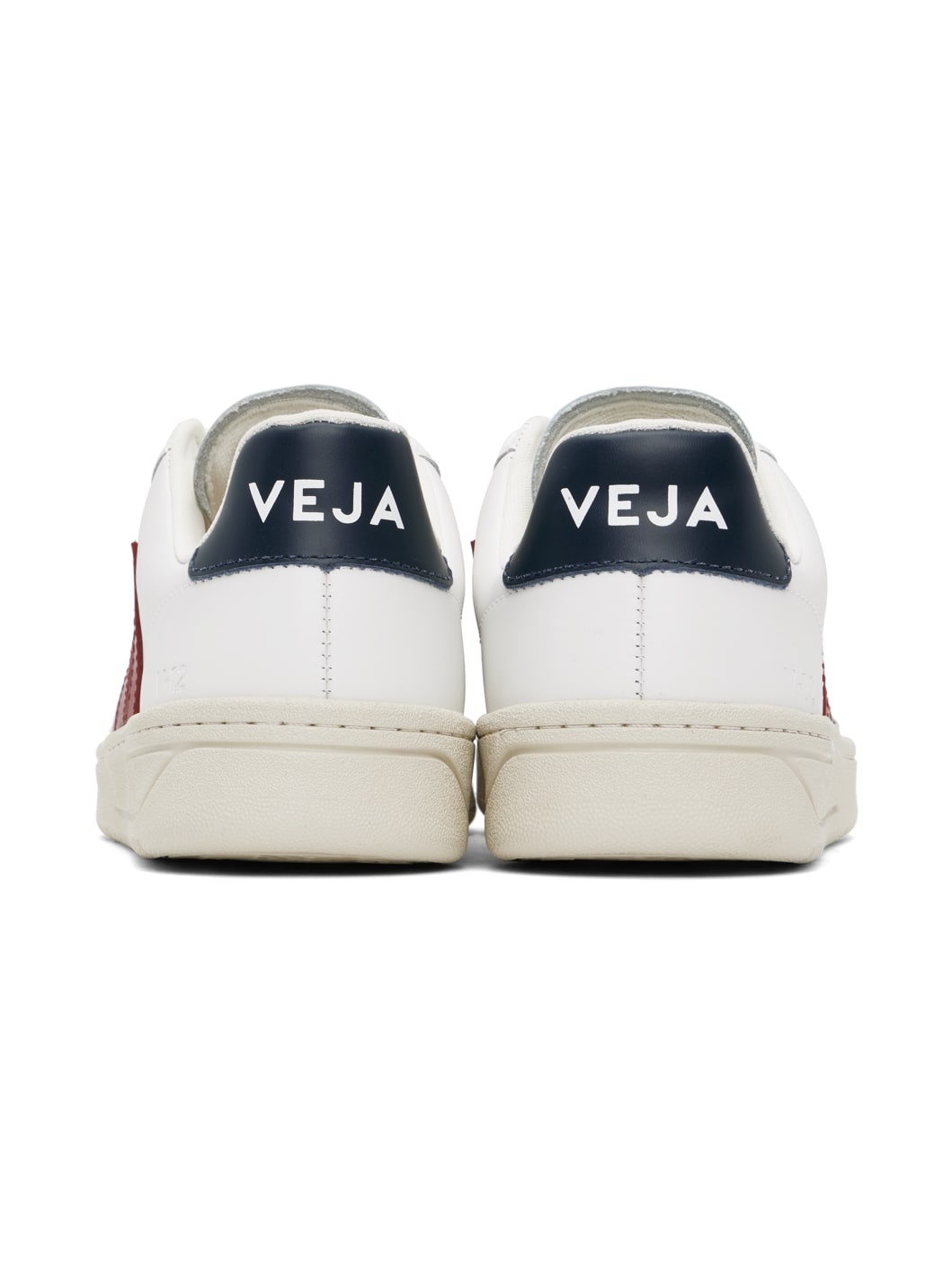 White V-12 Leather Sneakers - 2