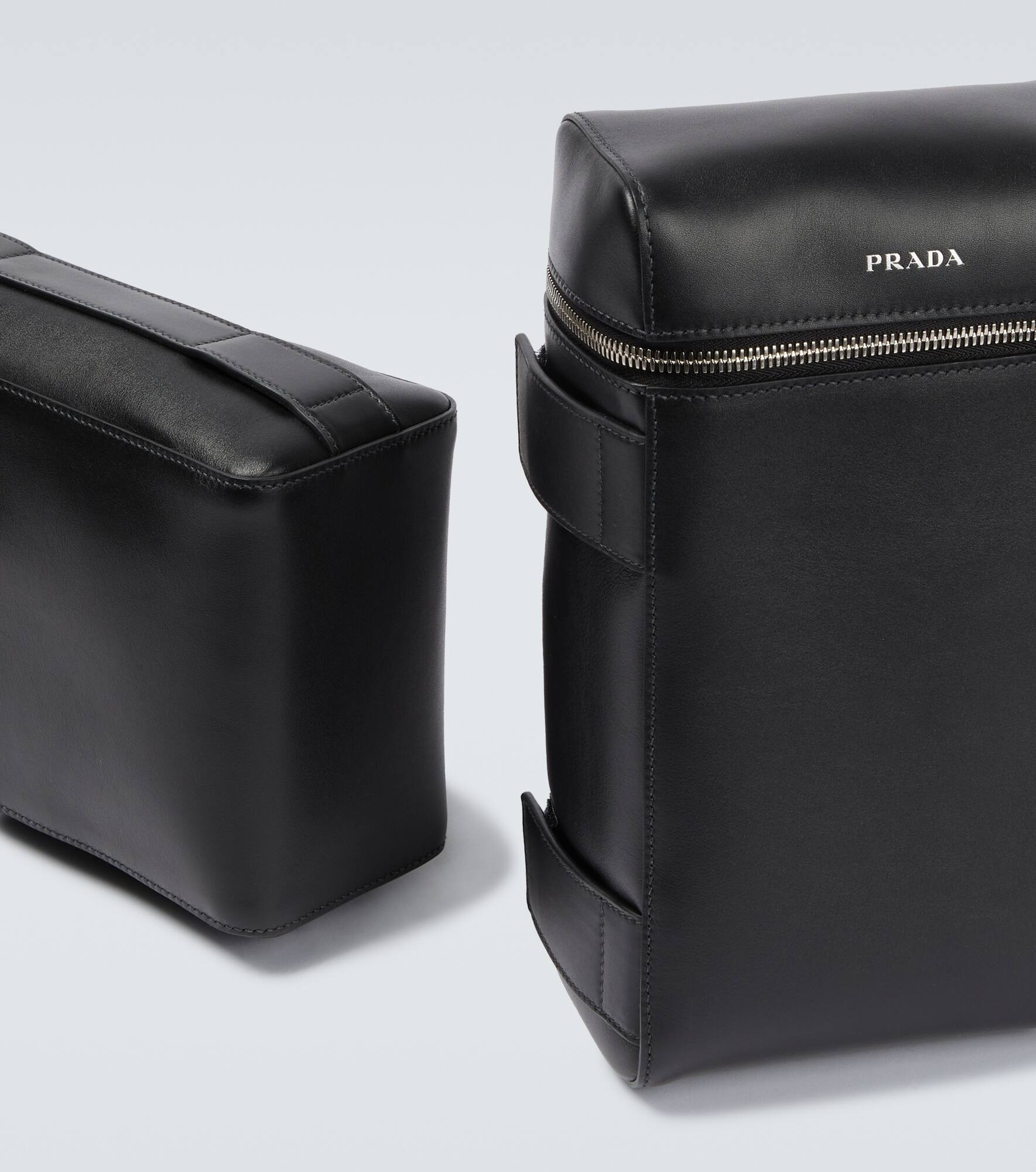 Convertible leather backpack - 6