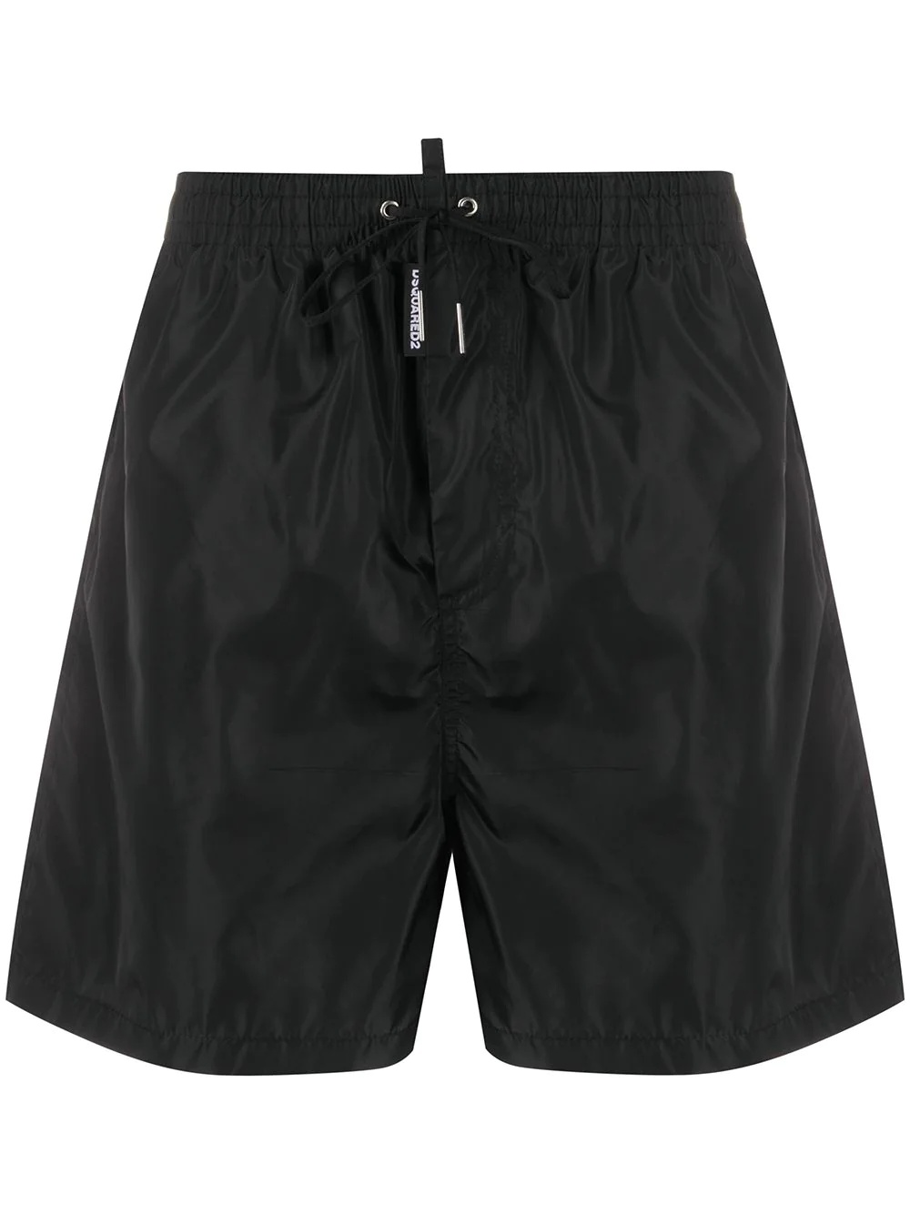 logo tab swim shorts - 1