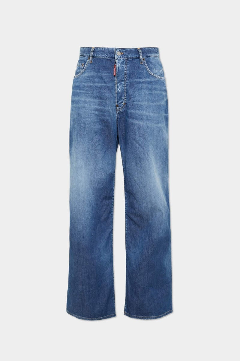 SUMMER LOVERS MEDIUM WASH LOOSE JEAN 1