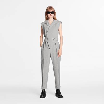 Louis Vuitton Cashmere-Blend Flannel Tailored Jumpsuit  outlook