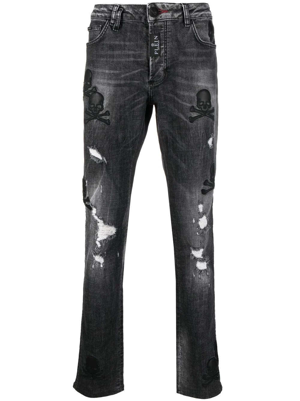 Skull Super straight-cut jeans - 1