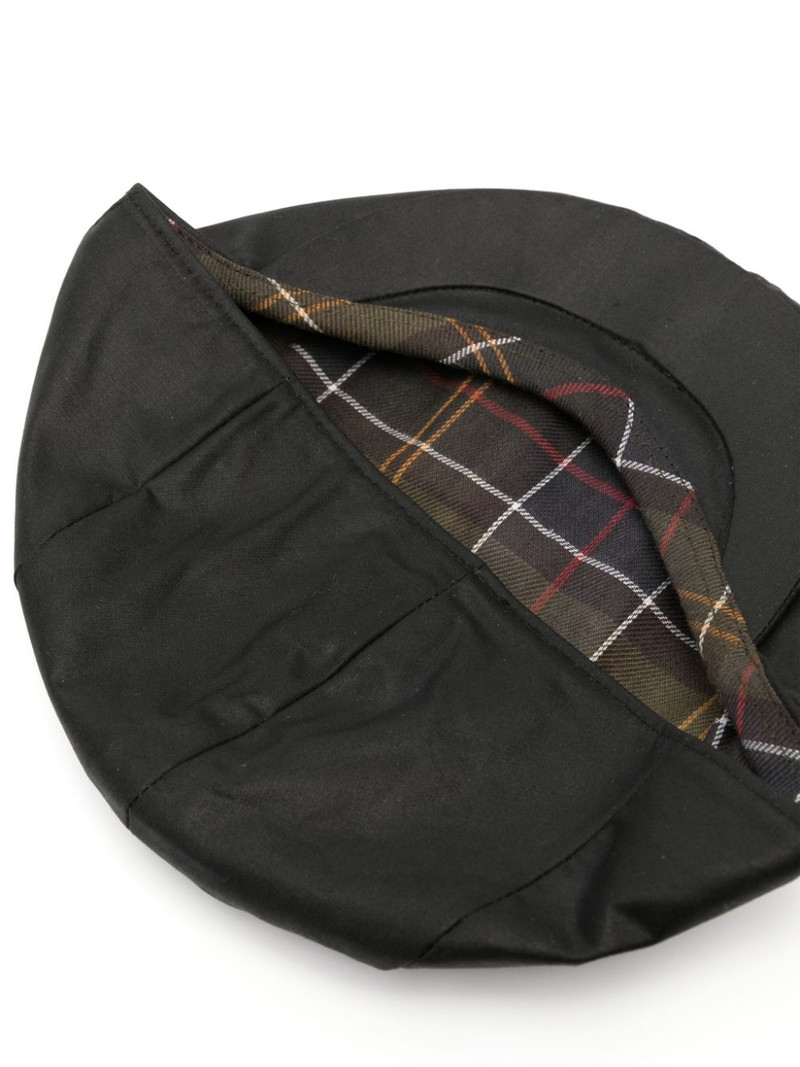 Barbour waterproof cotton flat cap outlook
