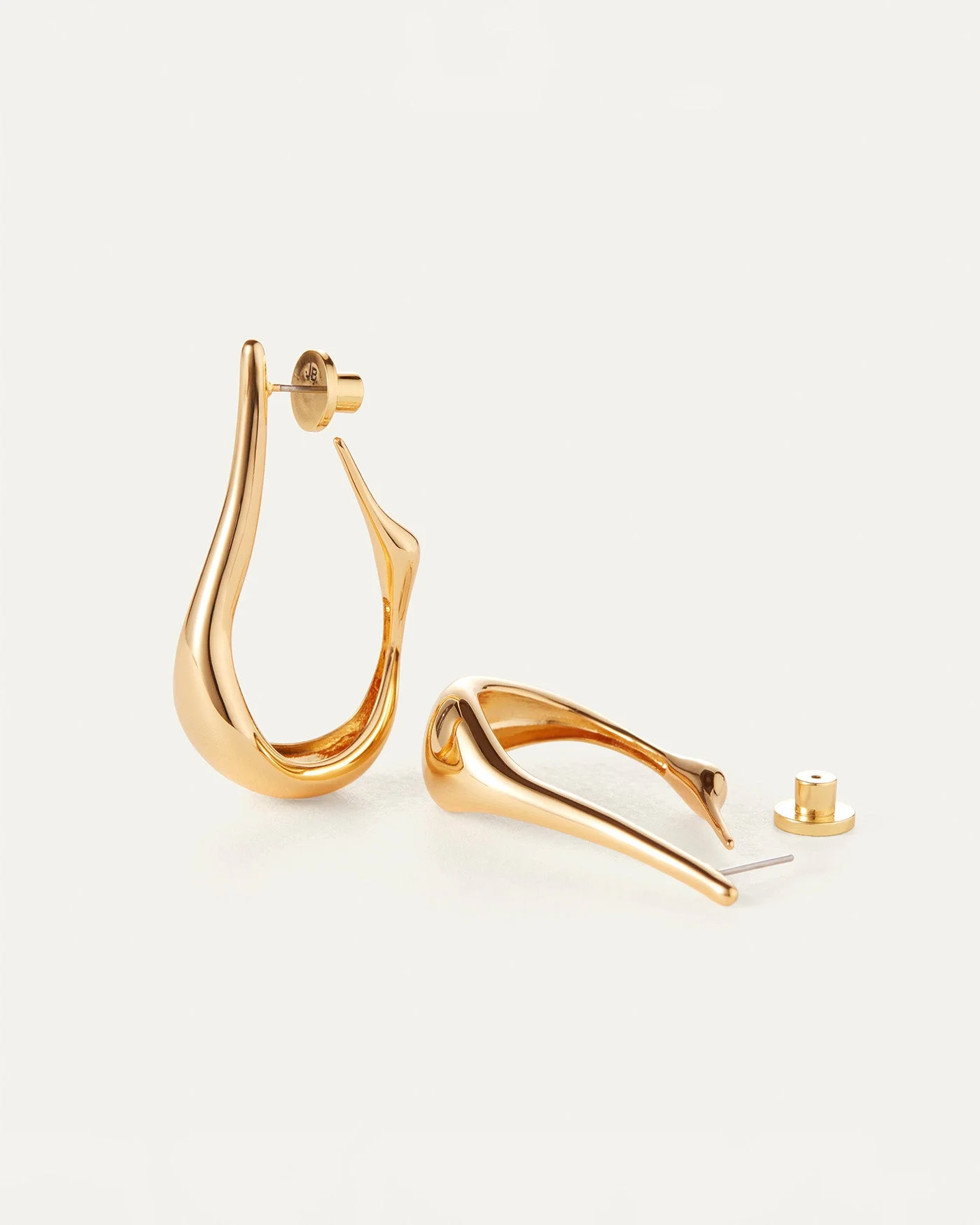 Colette Hoop Earrings - Medium - 1
