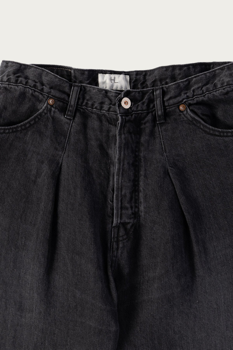 HERILL Linen Denim 4pk - Black Vintage Worn outlook