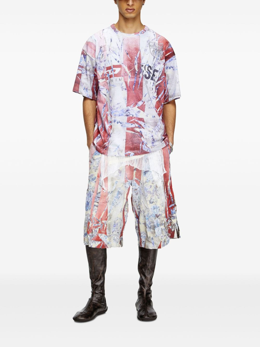 bleached T-shirt - 2