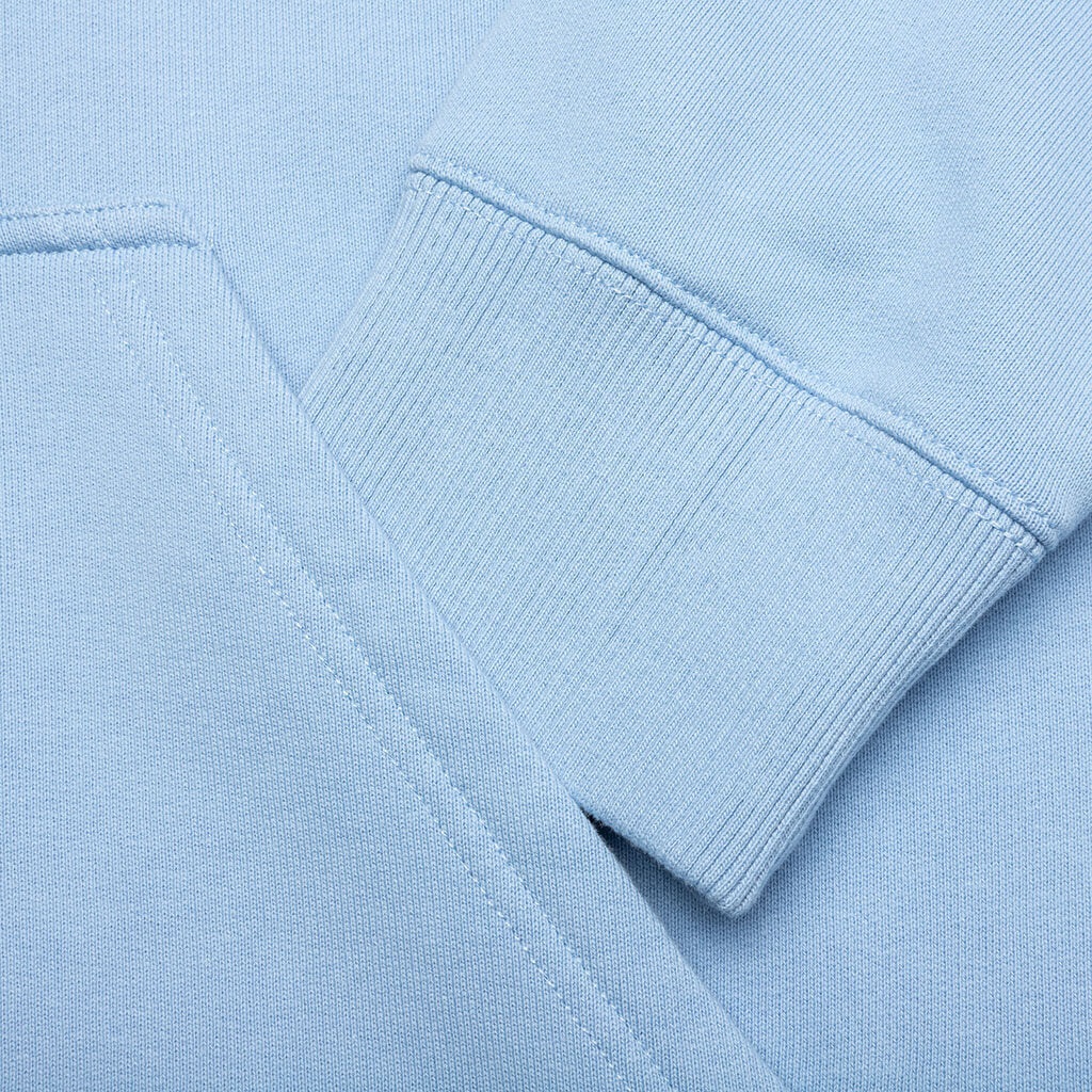 SLIM FIT HOODIE - LIGHT BLUE - 5