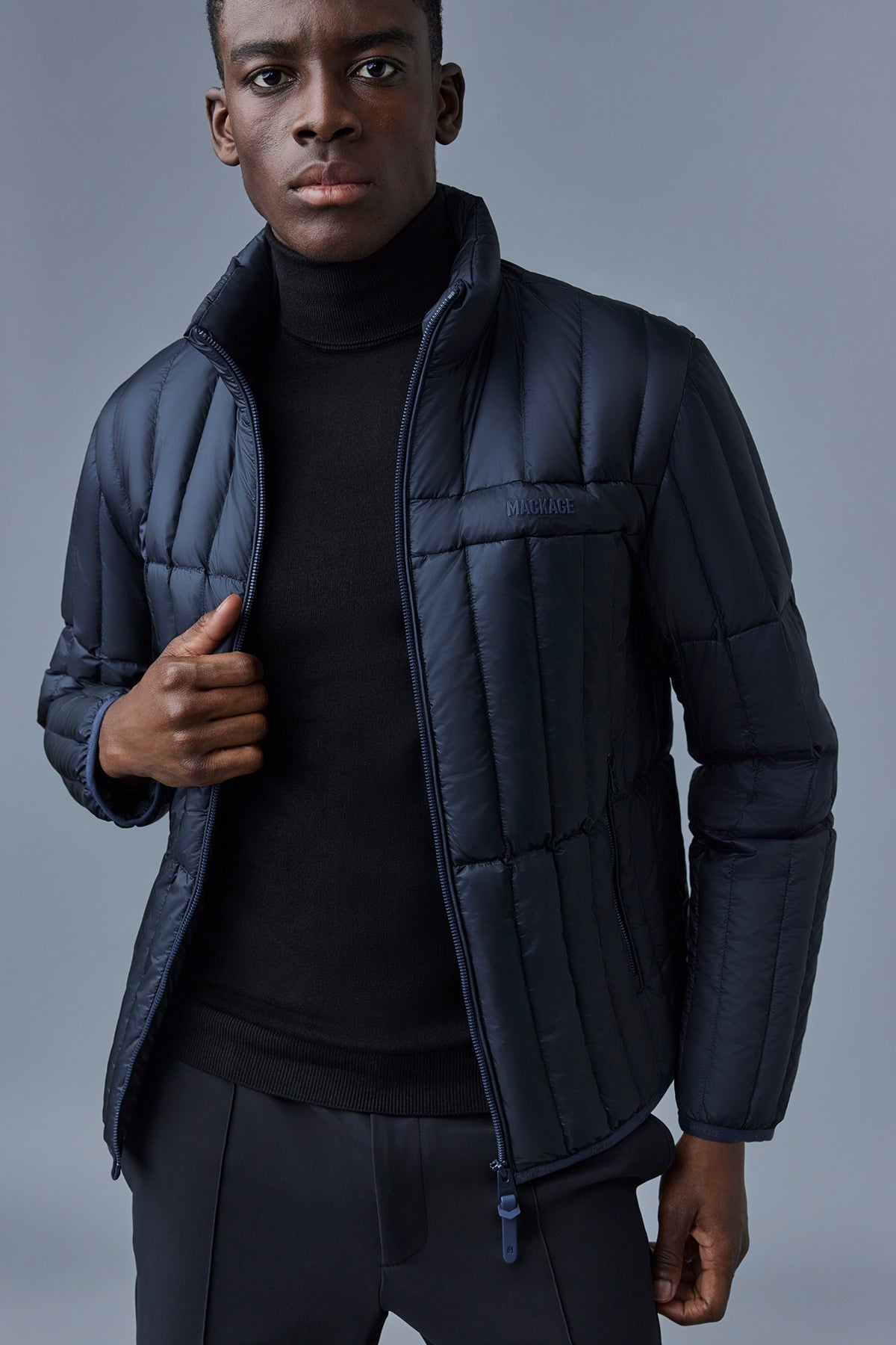 PHILIP Translucent ripstop light down jacket - 2