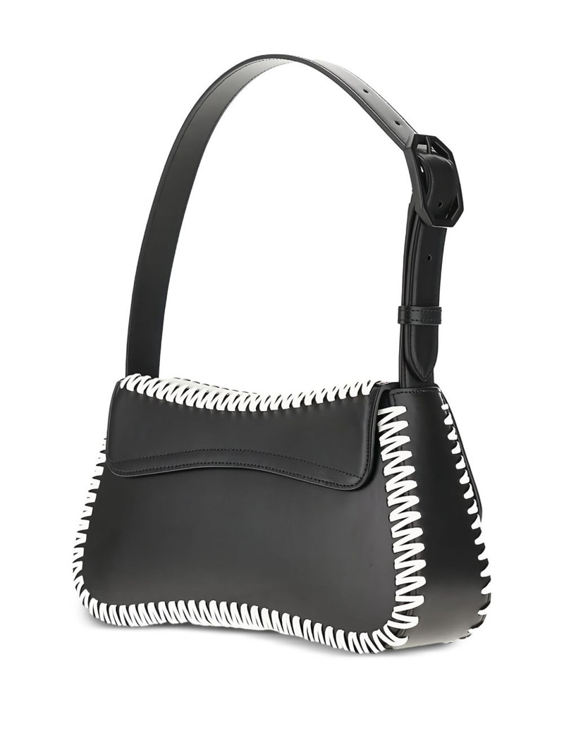 EMPORIO ARMANI stitched detail shoulder bag outlook