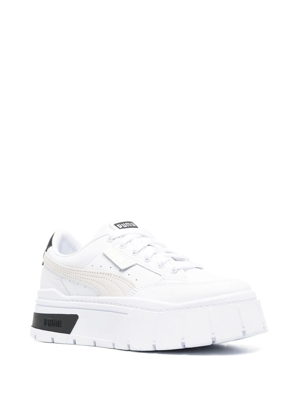 chunky lace-up sneakers - 2