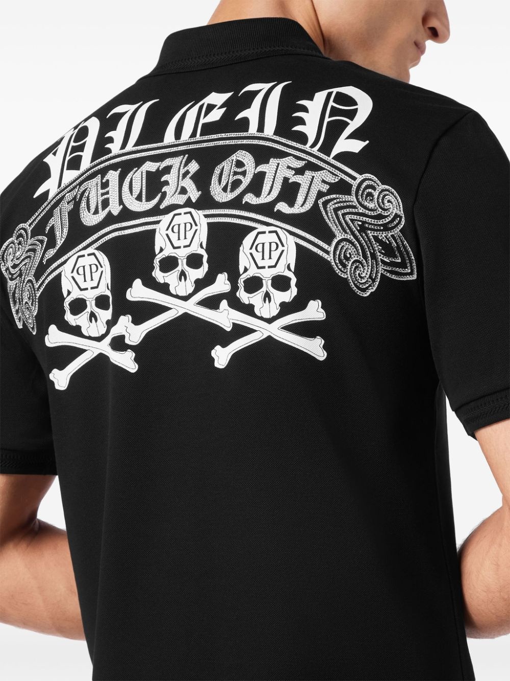 Skull & Bones piqué polo shirt - 5